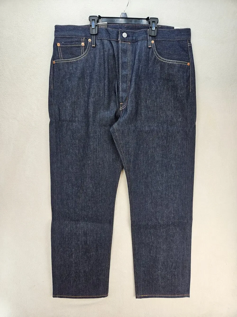 LEVI'S MEN'S 38X30 ORIGINAL 501 PLANT BASED STRAIGHT LEG JEANS NWT